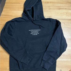 Supreme HQ Black Hoodie
